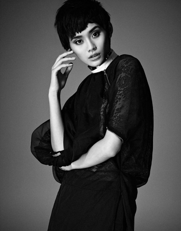 Ming Xi Stars para a Elle Taiwan de Março 2013 