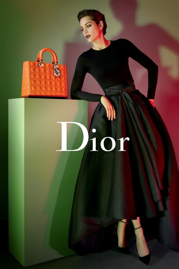 Marion Cotillard para a Dior por Jean-Baptiste Mondino