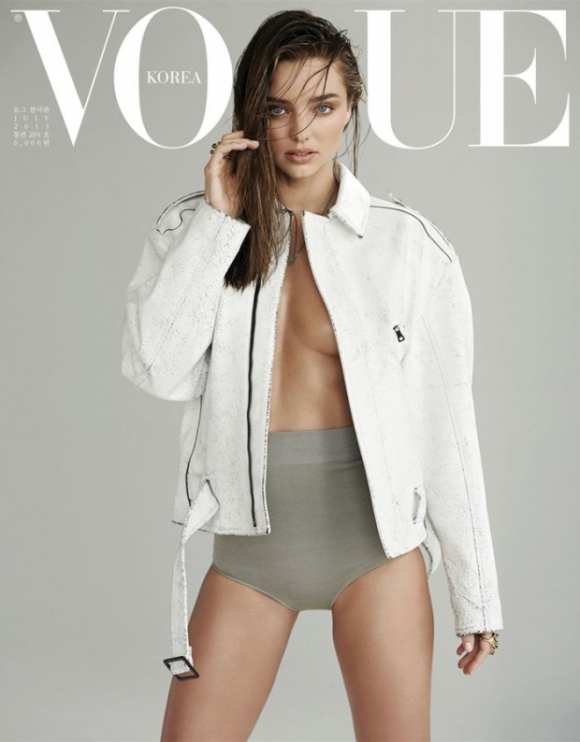  Miranda Kerr para a Vogue Coreia Julho 2013