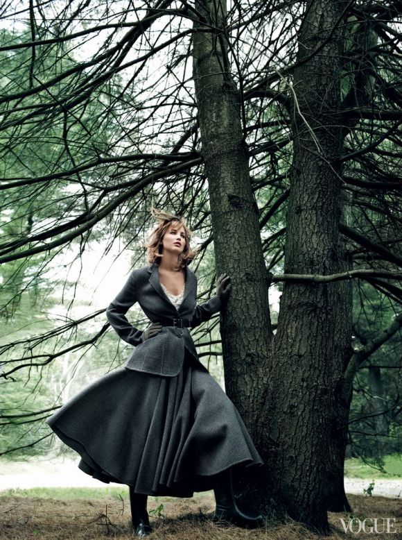 Jennifer Lawrence por Mario Testino para  Vogue US Setembro 2013 