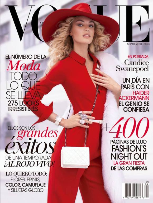 Candice Swanepoel para a Vogue México Setembro 2013 