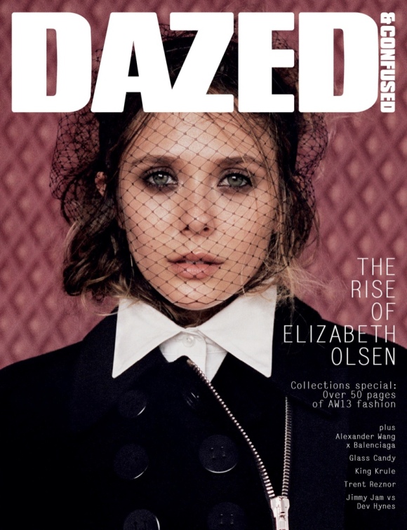 Elizabeth Olsen por Angelo Pennetta para a Dazed & Confused de setembro 2013 